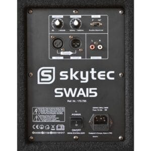 SkyTec SWA15 PA Actieve Subwoofer 15