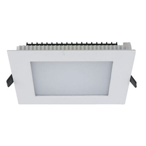 Artecta Plato SQ W WW LED – Inbouw LED plafondlamp met een 12W warm witte LED _Uit assortiment J&H licht en geluid