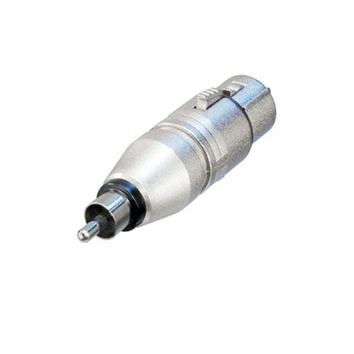 DAP Phono socket (XLR female – RCA (tulp) male adapter) Verlooppluggen J&H licht en geluid