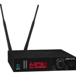 JTS UF-20S, enkelvoudige breedband ontvanger (530-605 MHz), 25.7220 Draadloze microfoons J&H licht en geluid