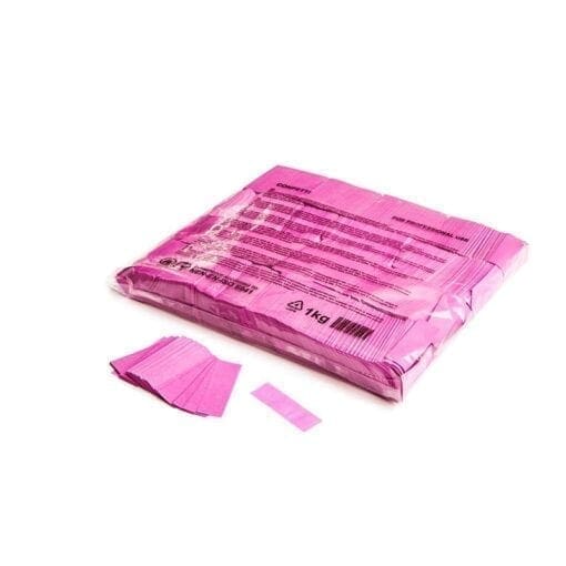 MagicFX CON01PK Rechthoekige confetti – roze (1 kg) Geen categorie J&H licht en geluid