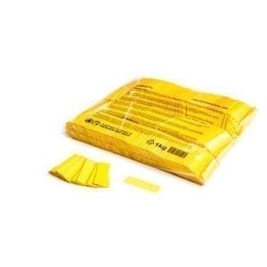 MagicFX CON01YL Rechthoekige confetti – geel (1 kg) Confetti J&H licht en geluid