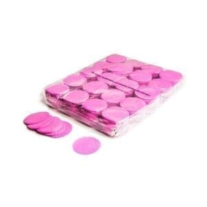 MagicFX CON02PK Ronde confetti 55mm - roze (1 kg)-0