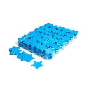 MagicFX CON03LB Stars confetti 55mm – lichtblauw (1 kg) Confetti J&H licht en geluid