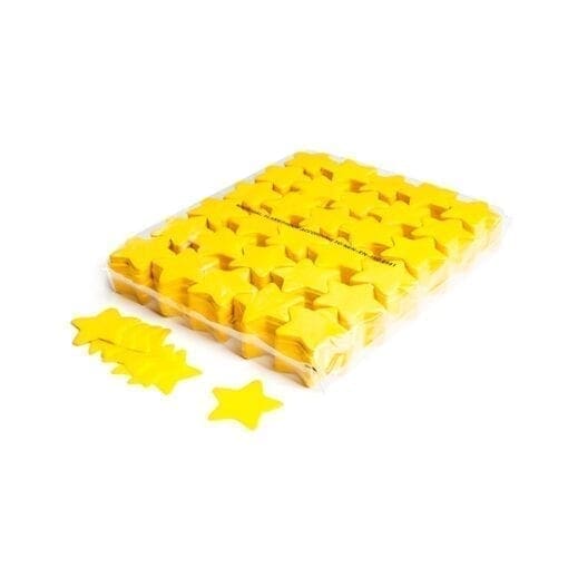 MagicFX CON03YL Stars confetti 55mm – geel (1 kg) Geen categorie J&H licht en geluid