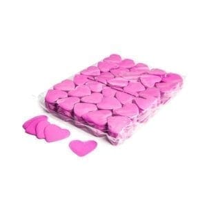 MagicFX CON04PK Hearts confetti 55mm - roze (1 kg)-0