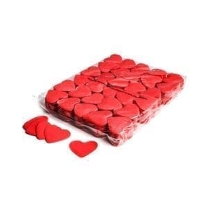 MagicFX CON04RD Hearts confetti 55mm - rood (1 kg)-0