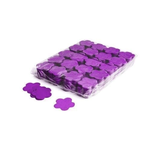 MagicFX CON06PR Flowers confetti 55mm – paars (1 kg) Confetti J&H licht en geluid