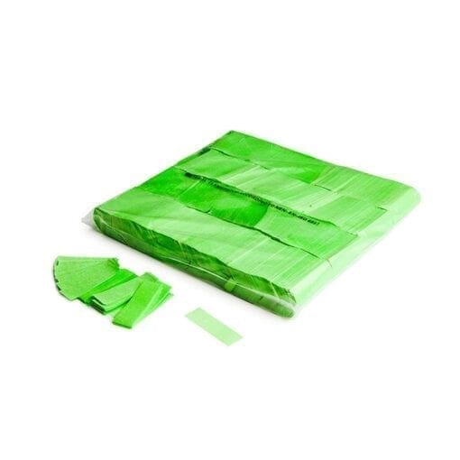 MagicFX CON09GR Rechthoekige UV confetti – fluoriserend groen (1 kg) Geen categorie J&H licht en geluid