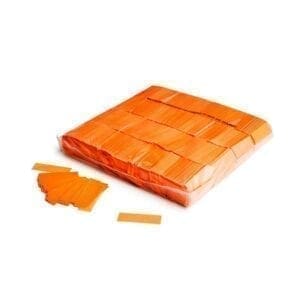 MagicFX CON09OR Rechthoekige UV confetti - fluoriserend oranje (1 kg)-0