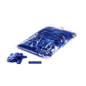 MagicFX CON10DB Rechthoekige metallic confetti - blauw (1 kg)-0