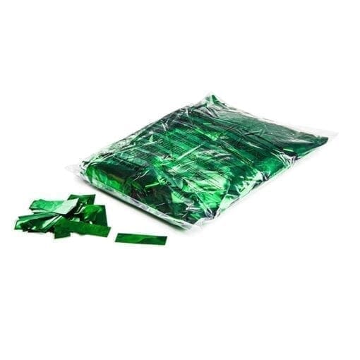MagicFX CON10DG Rechthoekige metallic confetti – groen (1 kg) Confetti J&H licht en geluid