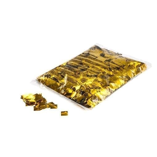 MagicFX CON11GL Vierkante metallic confetti 17x17mm – goud (1 kg) _Uit assortiment J&H licht en geluid