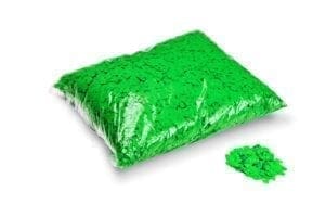 MagicFX CON19GR Powderfetti 6x6mm – fluoriserend groen (1 kg) Confetti J&H licht en geluid