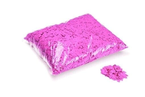 MagicFX CON19PK Powderfetti 6x6mm – fluoriserend roze (1 kg) Confetti J&H licht en geluid 2