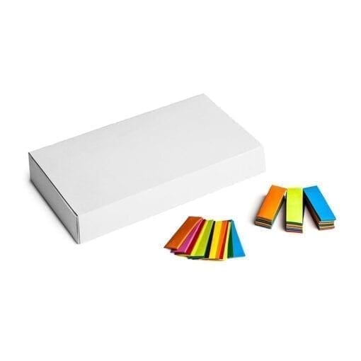 MagicFX CON20MC Rechthoekige confetti – multicolor (500 gram) Confetti J&H licht en geluid