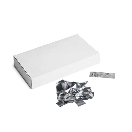 MagicFX CON40SL Rechthoekige metallic confetti – zilver (500 gram) Geen categorie J&H licht en geluid