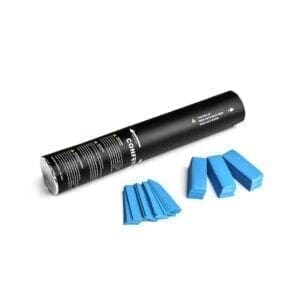 MagicFX HCC01LB Handheld confetti cannon 28cm (lichtblauwe confetti) Hand Cannons J&H licht en geluid