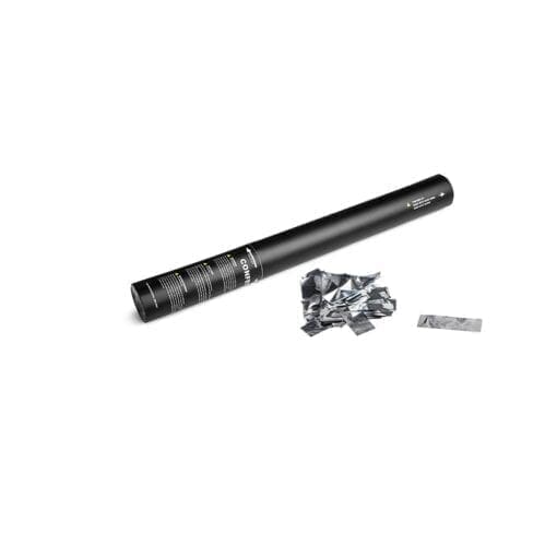 MagicFX HCC04SL Handheld confetti cannon 50cm (zilverkleurige metallic confetti) Hand Cannons J&H licht en geluid
