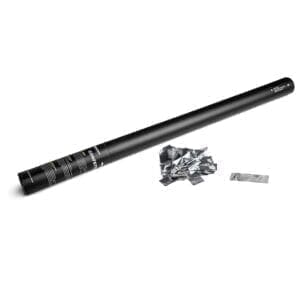 MagicFX HCC09SL Handheld confetti cannon 80cm (zilverkleurige metallic confetti)-0