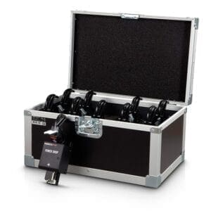 MagicFX MFX1504 Power Drop set (10 stuks inclusief gordijnklemmen en een flightcase) Theaterdoek J&H licht en geluid