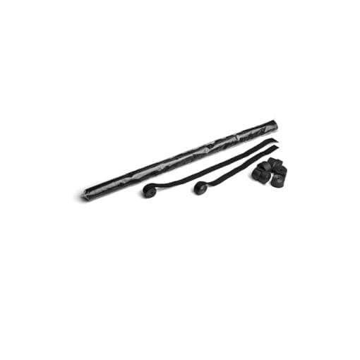 MagicFX STR02BL Streamers 10m x 1,5cm – zwart (32 stuks) Geen categorie J&H licht en geluid