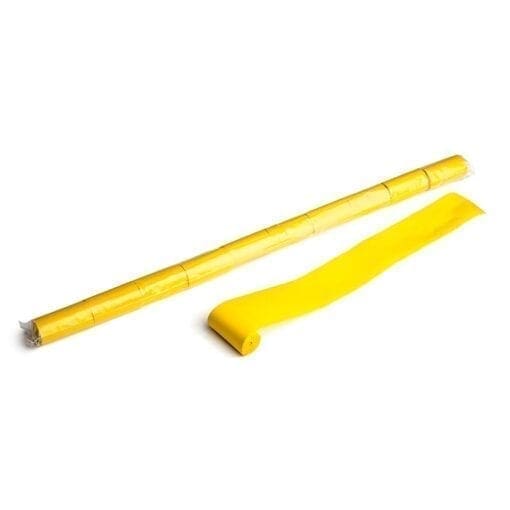 MagicFX STR03YL Streamers 10m x 5cm – geel (10 stuks) Geen categorie J&H licht en geluid