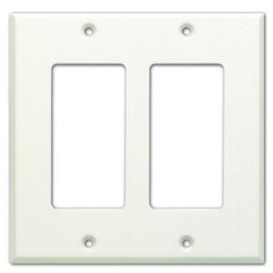 RDL CP-2 - cover plate for 2 units - wit