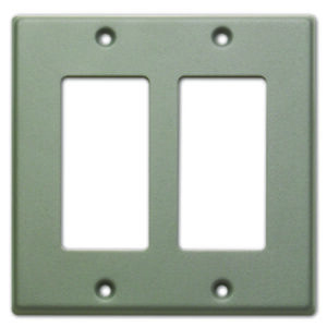 RDL CP-2G - cover plate for 2 units