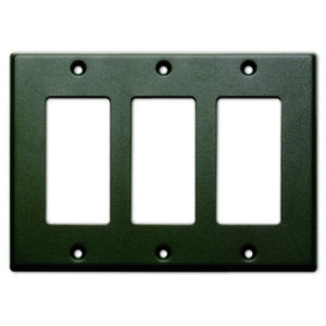 RDL CP-3B – cover plate for 3 units _Uit assortiment J&H licht en geluid