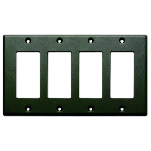 RDL CP-4B – cover plate for 4 units Installatie materiaal J&H licht en geluid