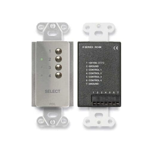 RDL DS-RC4M – remote control Installatie materiaal J&H licht en geluid 2
