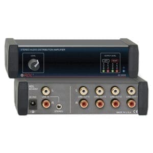 RDL EZ-ADA4X – stereo audio splitter Overige audio J&H licht en geluid