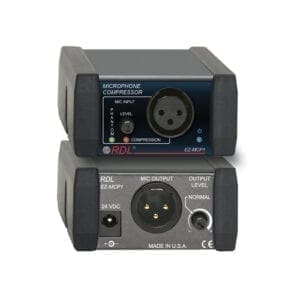 RDL EZ-MCP1X – microphone compressor Compressor-Limiter-Gate-De-esser J&H licht en geluid