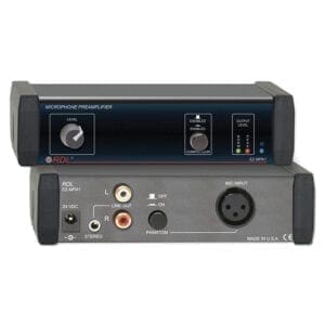 RDL EZ-MPA1X – microphone preamplifier Microfoon Preamp J&H licht en geluid