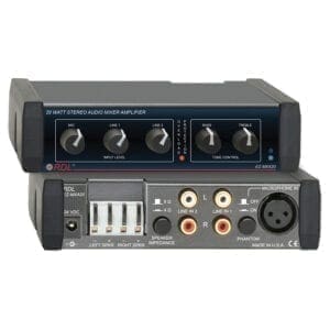 RDL EZ-MXA20X – powered mixer Overige audio J&H licht en geluid