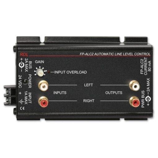 RDL FP-ALC2 – automatic level control – stereo _Uit assortiment J&H licht en geluid