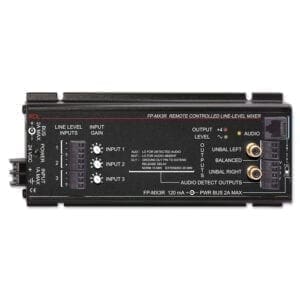RDL FP-MX3R – remote controlled line-level mixer Overige audio J&H licht en geluid