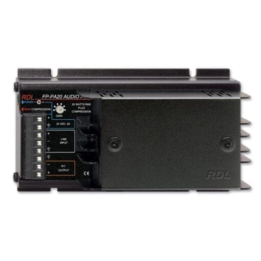 RDL FP-PA20 – mono audio amplifier _Uit assortiment J&H licht en geluid
