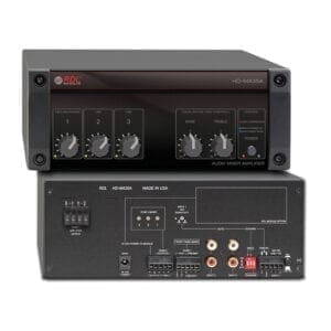 RDL HD-MA35AX – mixer amplifier Mixers J&H licht en geluid
