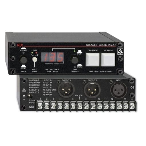 RDL RU-ADL2 – audio delay Overige audio J&H licht en geluid