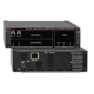 RDL RU-LB2 - Dante in- output interface