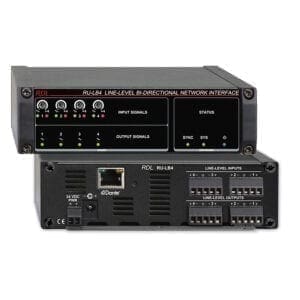 RDL RU-LB4 - Dante in- output interface