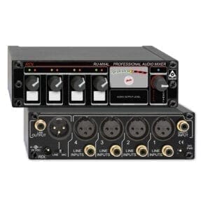 RDL RU-MX4L – line mixer Mixers J&H licht en geluid