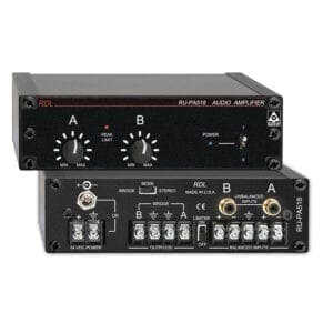 RDL RU-PA518 - stereo/mono amplifier