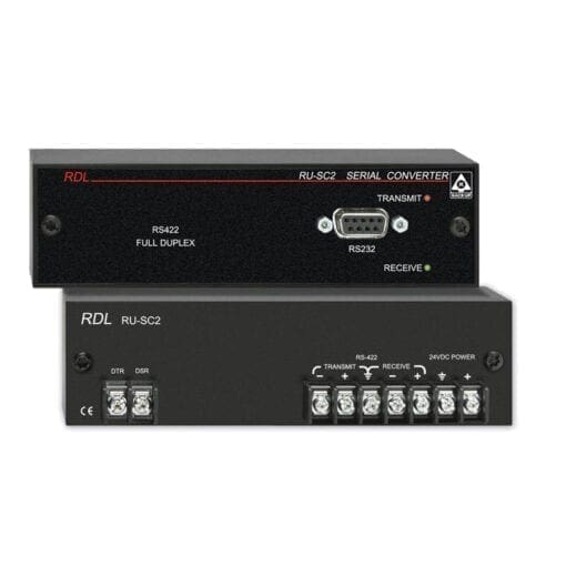 RDL RU-SC2 – RS232 – RS422 converter Overige audio J&H licht en geluid