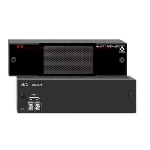 RDL RU-SP1 – 2 watt speaker – 1/3 rackmount _Uit assortiment J&H licht en geluid