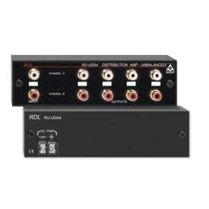 RDL RU-UDA4 - Audio distribution amplifier