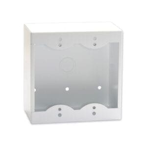 RDL SMB-2W – surface mount box for 2 units Installatie materiaal J&H licht en geluid