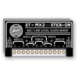 RDL ST-MX2 - 2 channel audio mixer